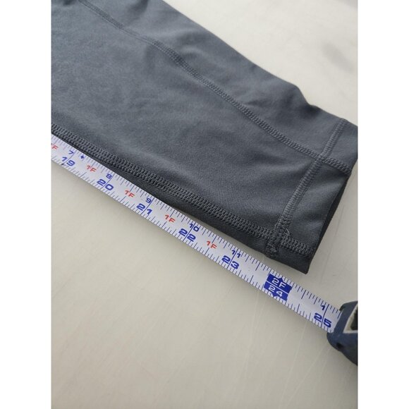 Velocity Leggings Womens XL Gray High Rise Yoga Pants Stretch Pockets Athletic - Picture 8 of 9